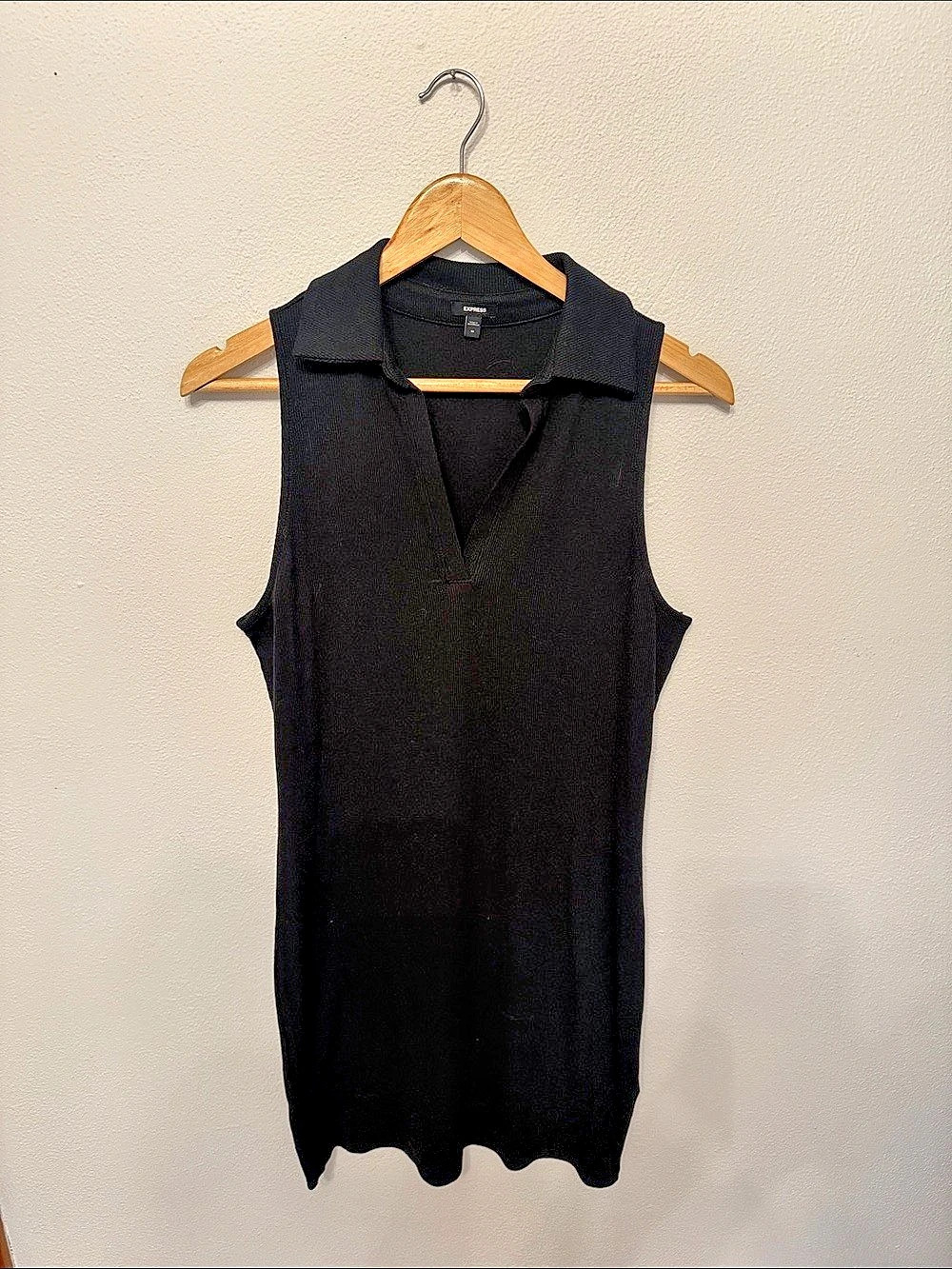 Express Black Mini Dress Size Medium Like New